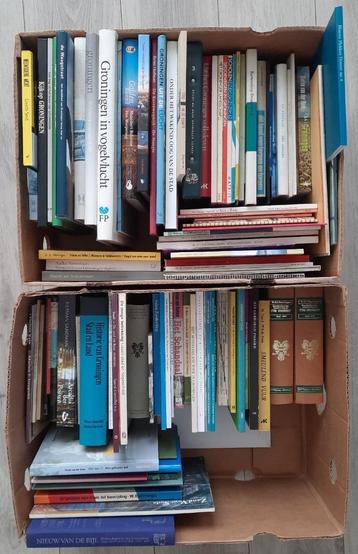 Meer dan 100 diverse boeken over Groningen, Groningana. beschikbaar voor biedingen