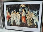 Botticelli - De Lente - Ingelijste Print, Antiek en Kunst, Kunst | Schilderijen | Klassiek, Ophalen