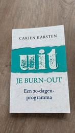 Carien Karsten - Uit je burnout, Ophalen, Zo goed als nieuw, Carien Karsten