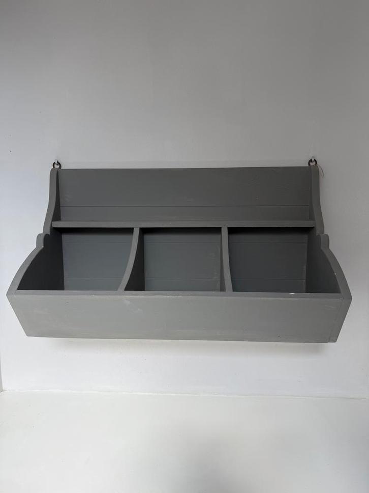 brocante gruttersbak, wandrek, vakkenkast, Huis en Inrichting, Keuken | Keukenbenodigdheden, Gebruikt, Ophalen of Verzenden