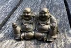 Oud Boeddha Beeld van Koper - vintage antiek brocante, Ophalen of Verzenden, Zo goed als nieuw