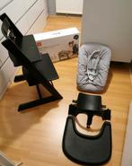 COMPLETE Stokke tripp trapp kinderstoel ZWART triptrap trip, Kinderen en Baby's, Kinderstoelen, Ophalen, Zo goed als nieuw, Meegroeistoel