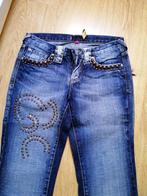 Spijkerbroek maat 36 Sam & Lili, Ophalen of Verzenden, Zo goed als nieuw, Blauw, W28 - W29 (confectie 36)
