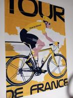 TOUR DE FRANCE BANNER 50X70 MET BEVESTIGGINGS OGEN TOP!!, Ophalen of Verzenden, Nieuw