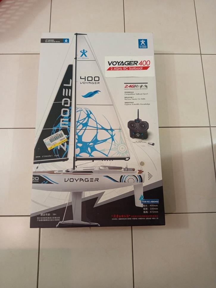 Rc zeilboot, Hobby en Vrije tijd, Modelbouw | Boten en Schepen, Zo goed als nieuw, Ophalen of Verzenden