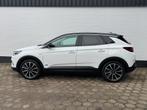 Opel Grandland X Hybrid Ultimate l leder l 360 l TREKHAAK!, Auto's, Zwart, 4 cilinders, Wit, Hybride Elektrisch/Benzine