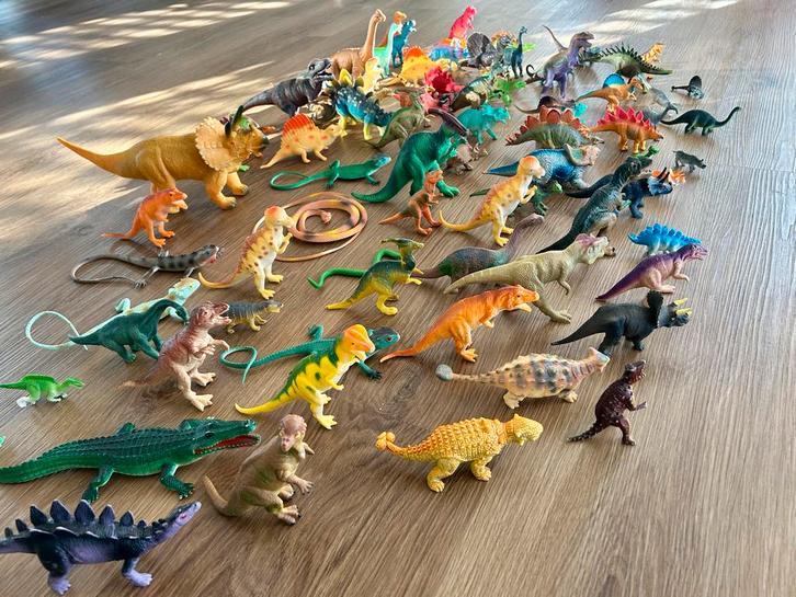 Dino & Reptielen Verzameling, Verzamelen, Speelgoed, Gebruikt, Ophalen of Verzenden