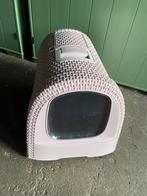 Curver kattenbak roze, Dieren en Toebehoren, Ophalen of Verzenden, Gebruikt, Gesloten