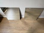 2x Badkamer Spiegels 75x60cm, Ophalen, Gebruikt, Minder dan 100 cm, Rechthoekig