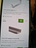 Nieuwe dakgoot 1 week oud verkeerde gekocht plus 10 beugels, Doe-het-zelf en Verbouw, Buizen en Afvoer, Ophalen of Verzenden, Nieuw