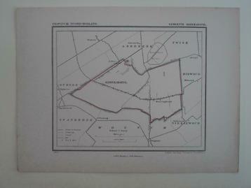 44  / Sijbekarspel  Litho   Kuyper  1867 beschikbaar voor biedingen