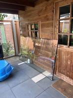 Gebroken vlakglas, Doe-het-zelf en Verbouw, Glas en Ramen, Ophalen, Dubbelglas, Gebruikt, 80 tot 120 cm