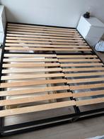 MOET WEG Emma Stalen Bedframe 160x200, Ophalen, Zwart, Tweepersoons, Zo goed als nieuw