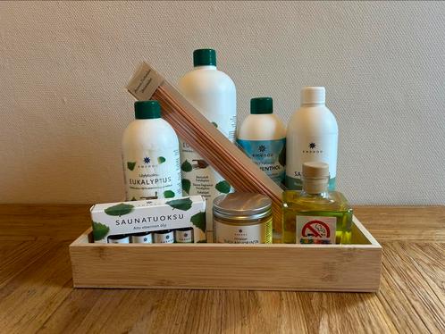 Sauna wellness pakket & Scrub De luxe, Sport en Fitness, Sauna, Zo goed als nieuw, Ophalen