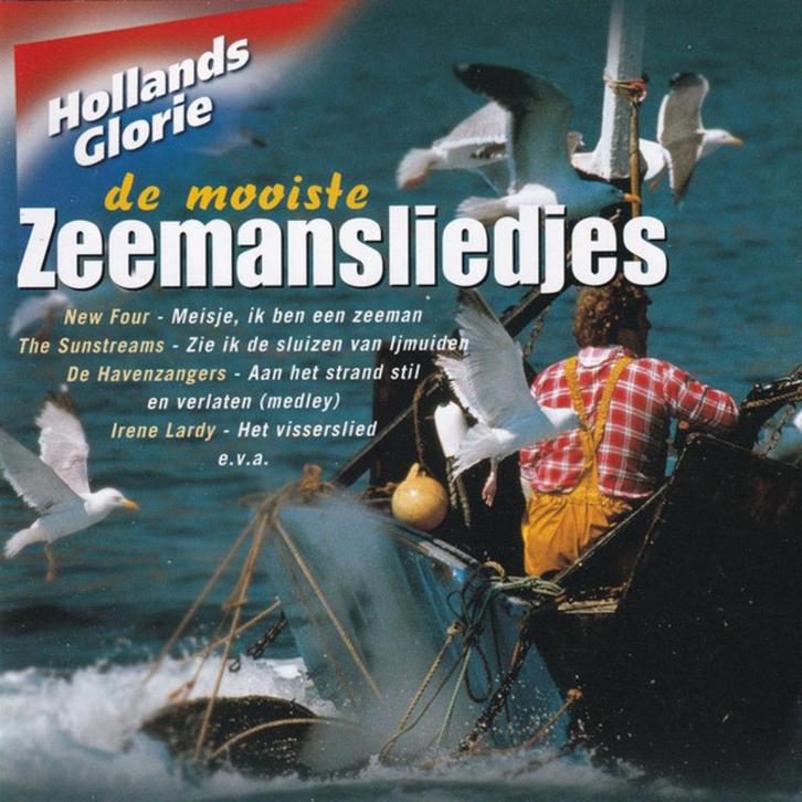 De Mooiste Zeemansliedjes (Hollands Glorie), Cd's en Dvd's, Cd's | Nederlandstalig, Zo goed als nieuw, Levenslied of Smartlap
