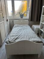 Karwei eenpersoonsbed 90x200 met lattenbodem, Ophalen, 85 tot 100 cm, Gebruikt, Lattenbodem