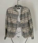 Jasje, Shirt, merk Verse. Pastelkleur crème, grijs., Kleding | Dames, Jasjes, Kostuums en Pakken, Ophalen, Zo goed als nieuw, Maat 38/40 (M)