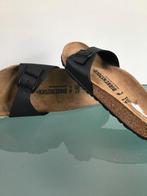 GRATIS VERZENDEN | BIRKENSTOCK Nieuwe zwarte slippers 41, Slippers, Verzenden, Zwart, Nieuw
