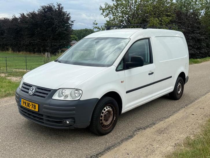 Volkswagen Caddy 1.9 TDI Maxi Airco APK 07-2026 NAP, Auto's, Bestelauto's, Bedrijf, Te koop, ABS, Airbags, Airconditioning, Alarm