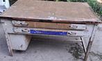 Werktafel tafel werkbank decoratie, Antiek en Kunst, Curiosa en Brocante, Ophalen