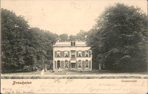 Breukelen Groenevecht  st 1904 uitg N. Mur, Verzamelen, Ansichtkaarten | Nederland, Gelopen, Utrecht, Voor 1920, Ophalen of Verzenden