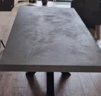 Unieke Betonlook Eettafel, Ophalen, 200 cm of meer, 50 tot 100 cm, Zo goed als nieuw