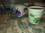 Smurfen bekers, set van 6 en 2 glazen, Ophalen of Verzenden