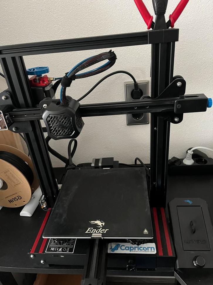 Creality Ender 3 V2 3D Printer, Computers en Software, 3D Printers, Gebruikt, Ophalen
