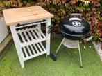 WEBER bbq met tafel, Ophalen, Zo goed als nieuw