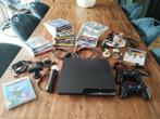 PS3 met veel toebehoren en games, Ophalen, Met 2 controllers, 320 GB, Slim
