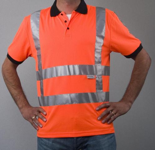 Safeworker RWS signalisatie poloshirt oranje XL - 40 stuks, Tuin en Terras, Werkkleding, Nieuw, Heren, Overall, Ophalen of Verzenden