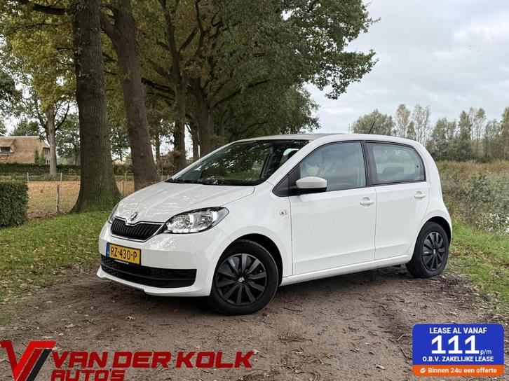 Skoda Citigo 1.0 Greentech Ambition Cruise 5 Deurs, Auto's, Skoda, Bedrijf, Te koop, Citigo, ABS, Airbags, Alarm, Bluetooth, Boordcomputer
