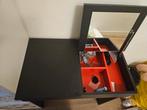 IKEA Brimnes Make-uptafel + Krukje, Huis en Inrichting, Tafels | Kaptafels, Gebruikt, Minder dan 100 cm, Modern, Hout