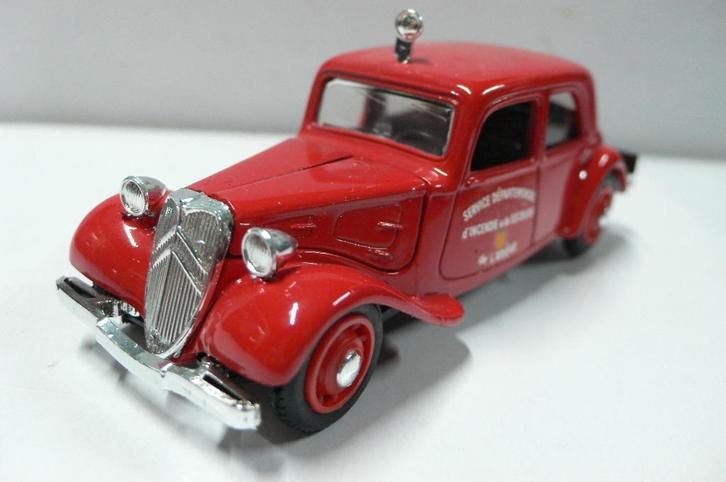 citroen traction pompiers - eligor  1/43, Hobby en Vrije tijd, Modelauto's | 1:43, Nieuw, Auto, Overige merken, Verzenden