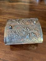 Verzilverde sigaretten doos, Ophalen of Verzenden