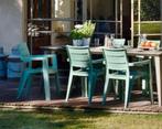 5 stuks alibert tuinstoel groen, Tuin en Terras, Tuinstoelen, Ophalen, Zo goed als nieuw, Kunststof