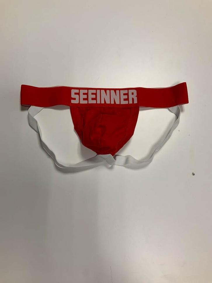 Seeinner jockstrap maat L, gratis verzonden, Kleding | Heren, Ondergoed, Overige typen, Ophalen of Verzenden