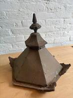 Antieke lampen kap hoed buiten koper metaal, Ophalen