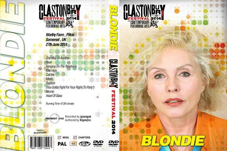Blondie live Glastonbury 2014, Cd's en Dvd's, Dvd's | Muziek en Concerten, Muziek en Concerten, Alle leeftijden, Verzenden
