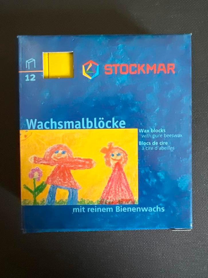 Stockmar Bijenwas Blokjes - diversen - Nieuw doosje -12 stuk, Hobby en Vrije tijd, Schilderen, Nieuw, Overige typen, Ophalen