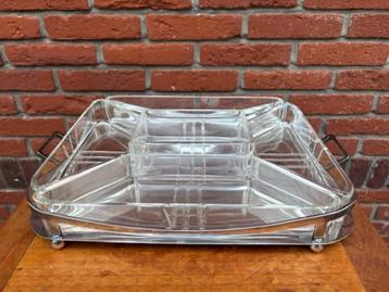 Art Nouveau, Jugendstil serveer tray. Zwaar verzilverd. beschikbaar voor biedingen