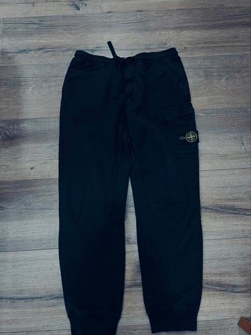 Stone Island 64551 Cotton Fleece pants nero black zwart XL