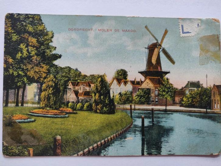 M888 Molen, Verzamelen, Ansichtkaarten | Nederland, Zuid-Holland, 1920 tot 1940, Ophalen of Verzenden