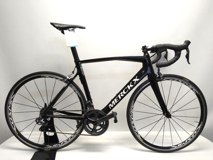 Eddy Merckx Race Heren Zwart 56cm 2017, Fietsen en Brommers, Fietsen | Racefietsen, Gebruikt, Overige merken, 53 tot 57 cm