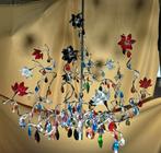 Harco loor design lamp jewel chandelier multicolor kristal, Huis en Inrichting, Lampen | Hanglampen, Ophalen, Zo goed als nieuw