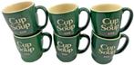 Unox Cup A Soup mokken bekers soepmokken vintage 6 stuks set, Postbus 64461, Brunssum, Nederland, Verzenden, Kenduseditemsinfo@gmail.com