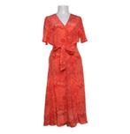 POM Amsterdam Rode Maxi Jurk Maat 36, Kleding | Dames, POM Amsterdam, Verzenden, Zo goed als nieuw, Maat 36 (S)