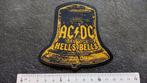 AC/DC zeer  mooie shaped hell's bells patch 121, Verzenden, Nieuw, Kleding