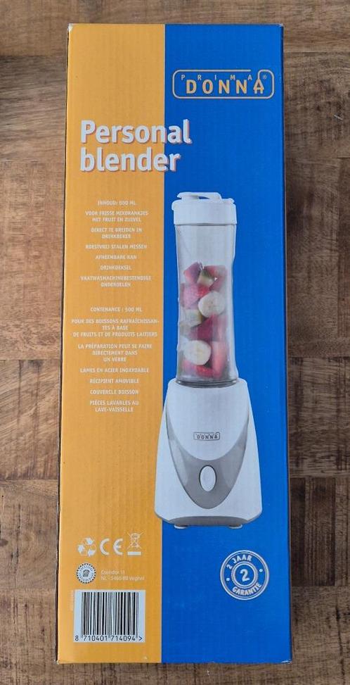 Prima Donna Personal Blender, Witgoed en Apparatuur, Blenders, Nieuw, Blender to go, Ophalen of Verzenden