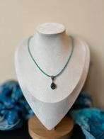 Turkoois turquoise Arizona ketting & hanger zeldzaam uniek, Sieraden, Tassen en Uiterlijk, Kettingen, Blauw, Nieuw, Ophalen of Verzenden